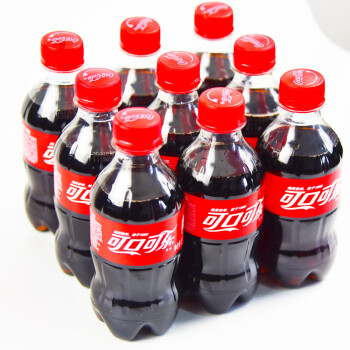 可口可乐300ml*6瓶整箱迷你便携小瓶碳酸饮料可乐汽水