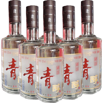 贵州青酒名酒精品青醇酒升级版52度500ml6瓶浓香型酒高度酒