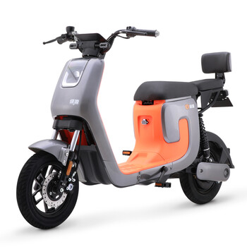 绿源电动车48V24A锂电池新国标电动自行车 液冷电机 K5 灰