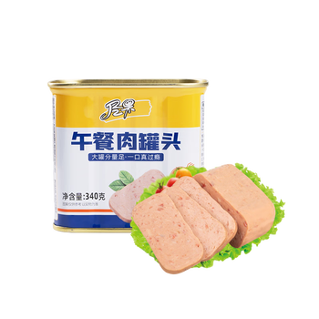 林家铺子 尽果午餐肉罐头 340*4罐食品类商品-全利兔-实时优惠快报