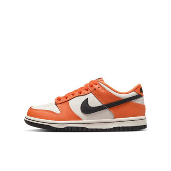 NIKE 耐克 Dunk Low Halloween GS 大童运动板鞋 白橙黑 DH9765-003运动户外类商品-全利兔-实时优惠快报