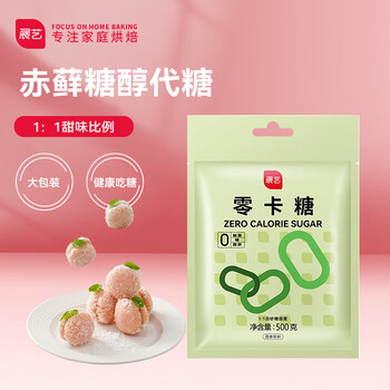 展艺 调味品 零卡糖 代糖0卡 无糖甜味剂 500g食品类商品-全利兔-实时优惠快报