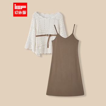 IEF 女士内搭吊带里外套裙 4510A-N52912服饰鞋包类商品-全利兔-实时优惠快报