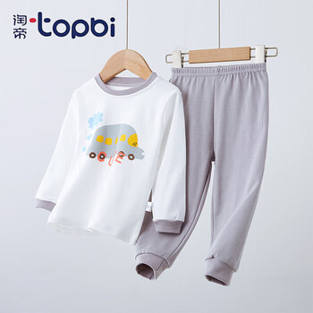 淘帝 TOPBI 儿童纯棉内衣套装母婴玩具类商品-全利兔-实时优惠快报