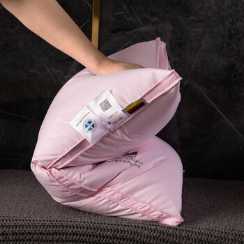 偌钰 白鹅绒羽绒枕 48*74cm( 中枕) 一只装家具家装类商品-全利兔-实时优惠快报