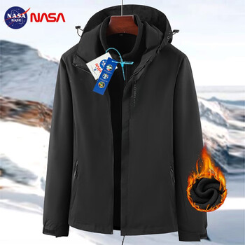 NASA BASE 男女同款三合一可拆卸防风防水两件套冲锋衣服饰鞋包类商品-全利兔-实时优惠快报