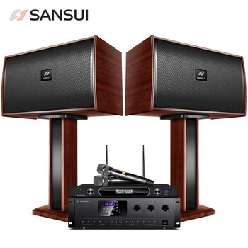 山水 SANSUI DM3 家庭ktv音响套装 家庭影院 功放音响组合 卡拉ok唱歌设备 旗舰版