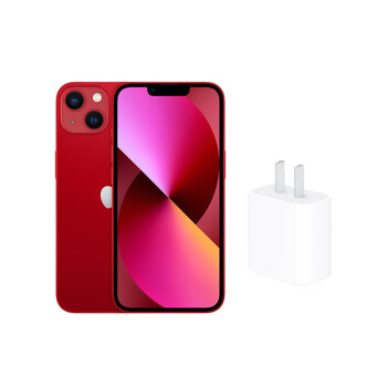 Apple iPhone 13 (A2634) 128GB 红色 支持移动联通电信5G 双卡双待手机【快充套装】