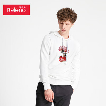 Baleno 班尼路 卫衣男连帽长袖t恤男休闲套头外套 W0W XL服饰鞋包类商品-全利兔-实时优惠快报