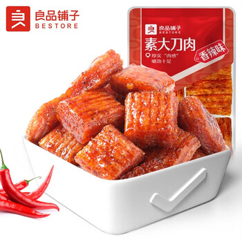 BESTORE 良品铺子 专区 素大刀肉35gx3袋 .食品类商品-全利兔-实时优惠快报