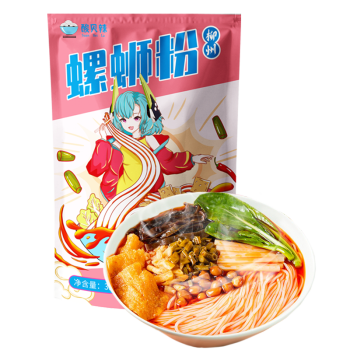 酸贝辣 螺蛳粉 广西柳州特产 煮食方便米粉米线袋装 310g*1袋