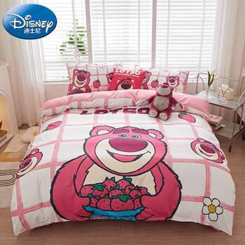 Disney 迪士尼 可水洗磨毛印花床上四件套200*230家具家装类商品-全利兔-实时优惠快报