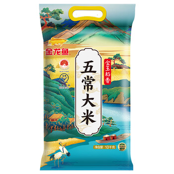 plus会员：金龙鱼五常大米 五常稻花香大米 东北大米 金玉稻香10kg食品类商品-全利兔-实时优惠快报
