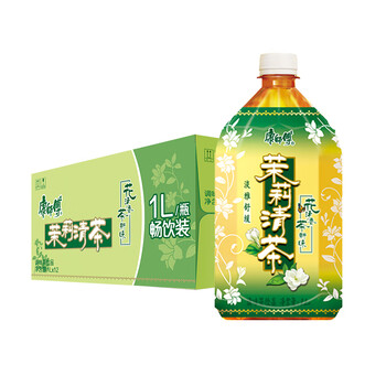 仅限22日当天，PLUS会员：康师傅 茉莉清茶 1L*12瓶 整箱食品类商品-全利兔-实时优惠快报