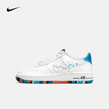 耐克运动鞋_NIKE 耐克 AIR FORCE 1 LV8 1 GS 大童运动鞋 DM7597