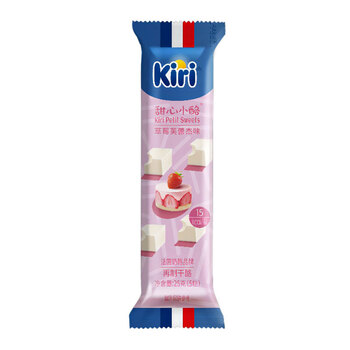 KIRI 凯瑞 凯芮 甜心小酪草莓芙蕾杰味5粒装全利兔-实时优惠快报