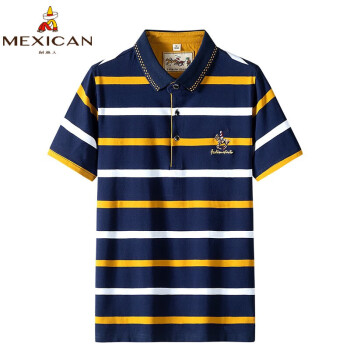 Mexican 稻草人 男士新款升级第13代POLO衫服饰鞋包类商品-全利兔-实时优惠快报