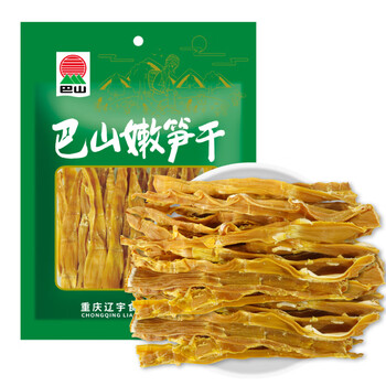 巴山 笋干150g 四川通江竹笋干 山笋尖野竹毛竹嫩笋干 特产南北干货食品类商品-全利兔-实时优惠快报