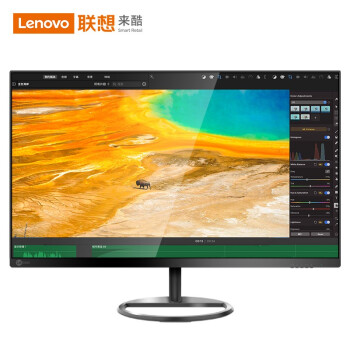 联想（Lecoo）2K显示器27英寸超清 IPS 广色域 滤蓝光来酷M2712Q 办公电脑屏幕 M2712Q/27英寸/2K