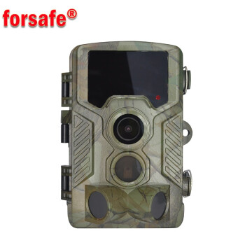 forsafe H801红外夜视防水定时摄像机移动侦测间隔拍摄拍照缩时摄影建筑工程记录户外野外相机 标配不含卡
