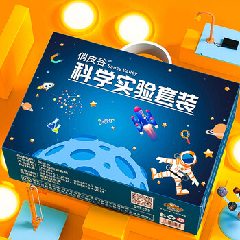 俏皮谷 stem科学实验玩具套装儿童科技制作小学生手工发明器材料包幼儿园（小学六年级）母婴玩具类商品-全利兔-实时优惠快报