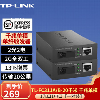 TP-LINKǧ׵ģ˹շ1000Mת TL-FC311A/B-20 ǧ׵ģ22