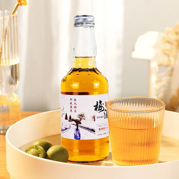 若白师兄 青梅梅子5度梅酒威士忌330ml*1瓶全利兔-实时优惠快报