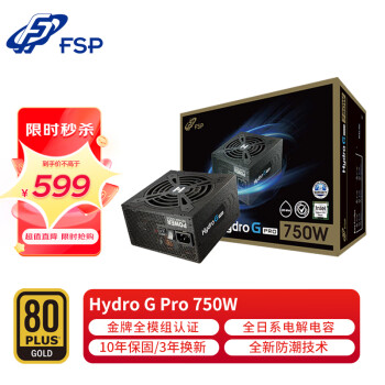 ȫFSP750W Hydro G Pro750 ȫģԴȫϵ/·12V/ȫ·