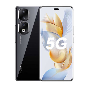 HONOR 荣耀 90pro 新品5G手机 手机荣耀 亮黑色 16+512G数码类商品-全利兔-实时优惠快报