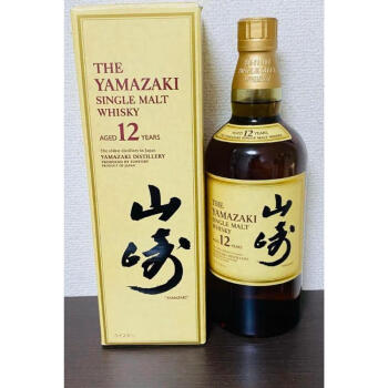 三得利（Suntory）【日本直邮】山崎 12年 单一麦芽威士忌 酒盒随机 700ml 43%vol