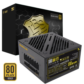 大水牛（BUBALUS）额定650W BX650全模组金牌电脑电源（原生PCIe5.0/双CPU+4显卡供电口/全台系电容/ATX3.0）