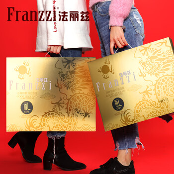 Franzzi 法丽兹 曲奇饼干零食大礼包 2024年春节龙年生肖礼盒1166g食品类商品-全利兔-实时优惠快报