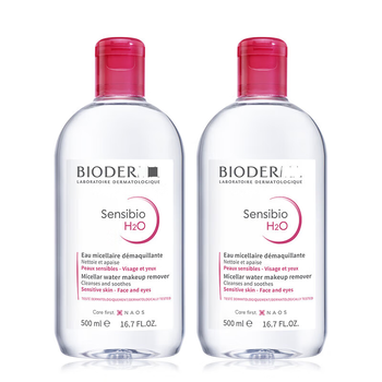 BIODERMA 贝德玛 卸妆水粉水500ml*2美妆个护类商品-全利兔-实时优惠快报