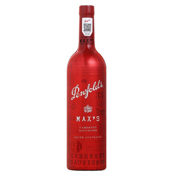 Penfolds 奔富 麦克斯 2018年 干红葡萄酒 750ml 单支装全利兔-实时优惠快报