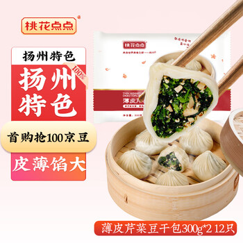 ??PLUS会员：桃花点点 薄皮芹菜豆干包600g12个*2件食品类商品-全利兔-实时优惠快报