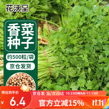 花沃里 大叶香菜种子 四季蔬菜种子家庭阳台盆栽/庭院种植/田间约500粒其它类商品-全利兔-实时优惠快报