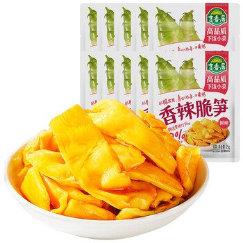 吉香居 下饭菜榨菜香辣脆笋25g*10袋全利兔-实时优惠快报