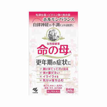 【日本直邮 JD快递】生命之母改善更年期综合症 小林制药命之母 内分泌失调烦燥 月经不调贫血益母调经 改善更年期840锭 70日份