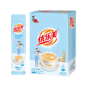 PLUS会员、概率券: 优乐美 奶茶 低糖 19克x10条食品类商品-全利兔-实时优惠快报