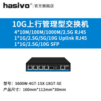 hasivo˼Ѷhasivo2.5G PoEͽ˿ھۺϼ弴ҵèVLAN 42.5GPoE+1׹+1׵