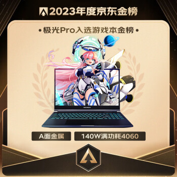 机械革命（MECHREVO）极光Pro 15.6英寸12代酷睿i7游戏本笔记本电脑(i7-12650H 16G 512G RTX4060 165HZ 2.5K屏)