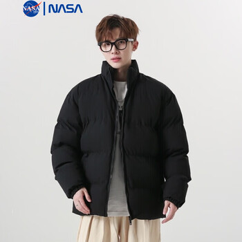 NASAMITOO 男士立领棉服外套全利兔-实时优惠快报