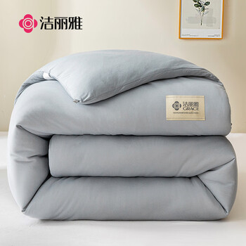 GRACE 洁丽雅 A类被子春秋被 150*200cm 5斤经典灰家具家装类商品-全利兔-实时优惠快报