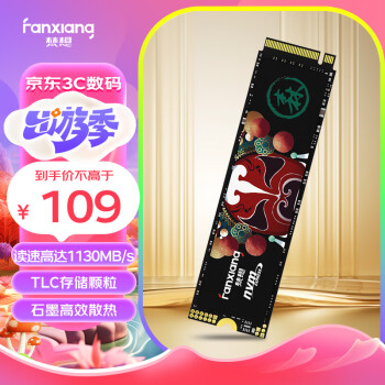 루FANXIANG128G SSD̬Ӳ M.2ӿ(NVMeЭ) ̨ʽʼǱ S500ϵ TLC