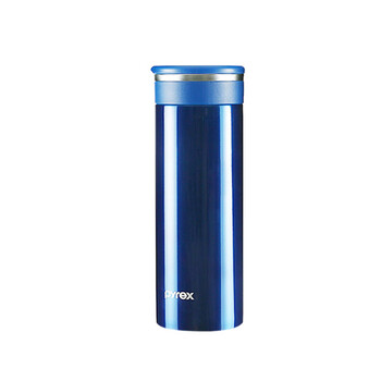 Pyrex 康宁pyrex保温杯不锈钢家用弹盖式男女可爱便携保温杯 宝石蓝480ml日用百货类商品-全利兔-实时优惠快报