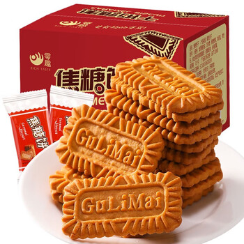 零趣 焦糖饼干 320g食品类商品-全利兔-实时优惠快报