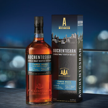 AUCHENTOSHAN 欧肯特轩 三桶 单一麦芽 苏格兰威士忌 700ml 单瓶装食品类商品-全利兔-实时优惠快报