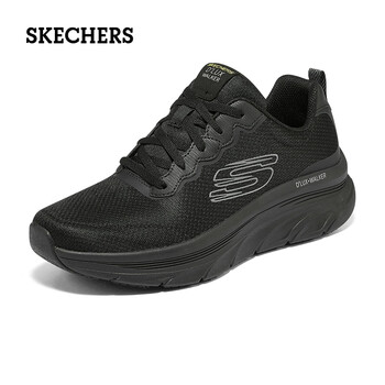 SKECHERS 斯凯奇 男鞋时尚绑带运动鞋舒适缓震休闲鞋运动户外类商品-全利兔-实时优惠快报