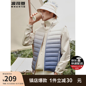 京东百亿补贴:波司登 轻薄羽绒服马甲 男款服饰鞋包类商品-全利兔-实时优惠快报