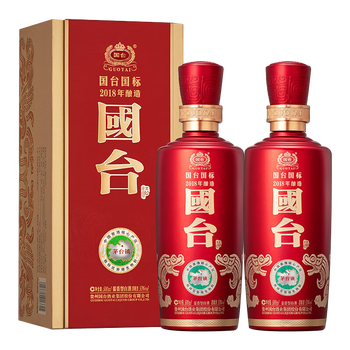 GUOTAI 国台 国标 2018年 53%vol 酱香型白酒 500ml*2瓶食品类商品-全利兔-实时优惠快报